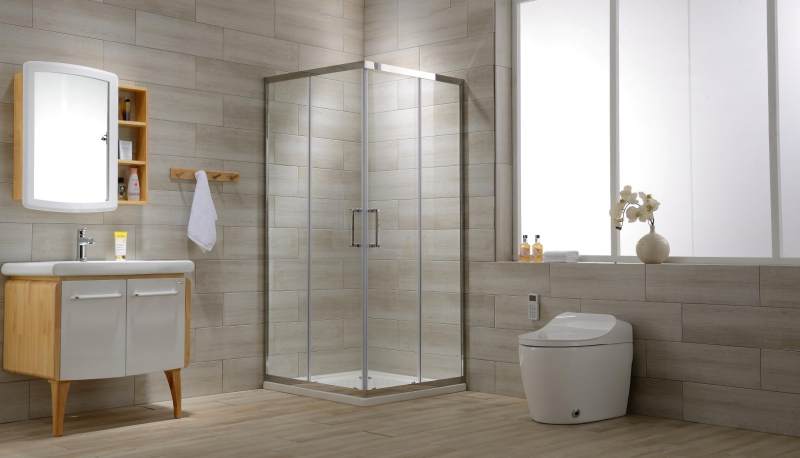 Framed Sliding Shower Door